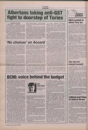   The Pacific Tribune - Monday, March 26, 1990   , page 6