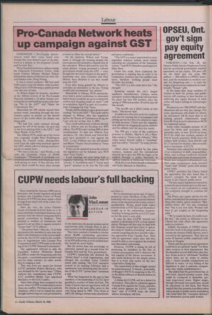   The Pacific Tribune - Monday, March 19, 1990   , page 6