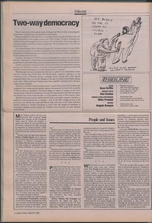   The Pacific Tribune - Monday, March 19, 1990   , page 4