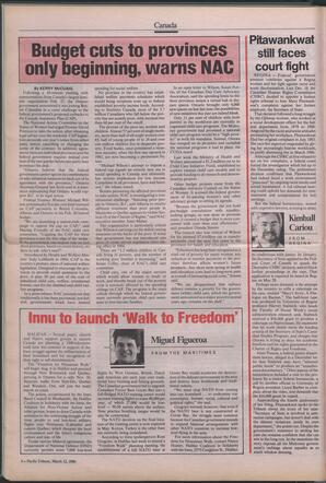   The Pacific Tribune - Monday, March 12, 1990   , page 6