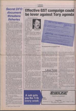   The Pacific Tribune - Monday, February 19, 1990   , page 12