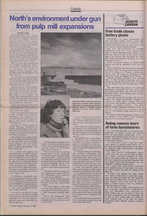   The Pacific Tribune - Monday, February 19, 1990   , page 6