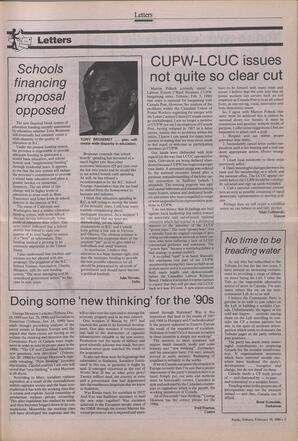   The Pacific Tribune - Monday, February 19, 1990   , page 5
