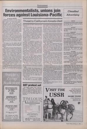   The Pacific Tribune - Monday, February 12, 1990   , page 11