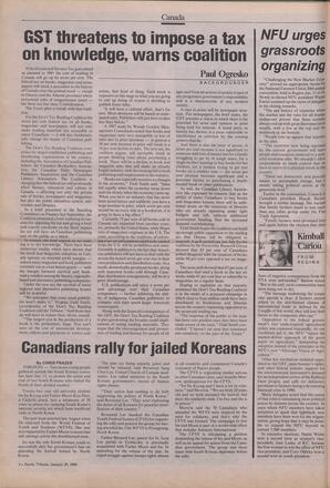   The Pacific Tribune - Monday, January 29, 1990   , page 8