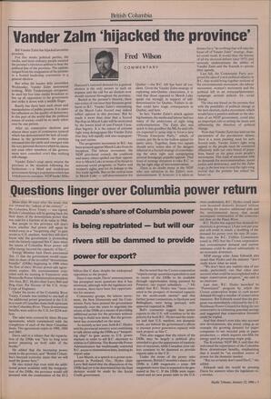   The Pacific Tribune - Monday, January 22, 1990   , page 3