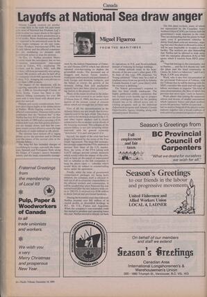   The Pacific Tribune - Monday, December 18, 1989   , page 10