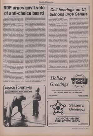   The Pacific Tribune - Monday, December 18, 1989   , page 7