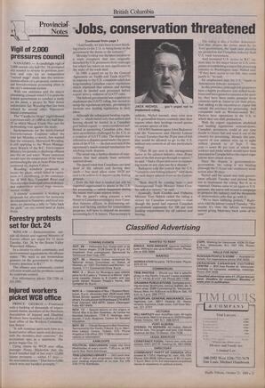   The Pacific Tribune - Monday, October 23, 1989   , page 11