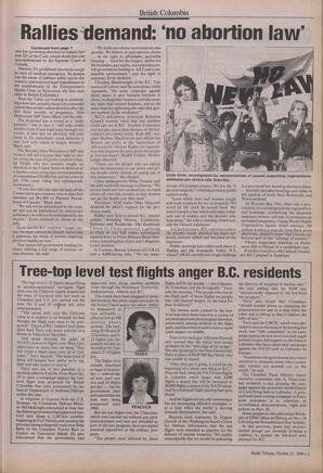   The Pacific Tribune - Monday, October 23, 1989   , page 3