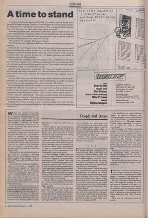   The Pacific Tribune - Monday, October 16, 1989   , page 4