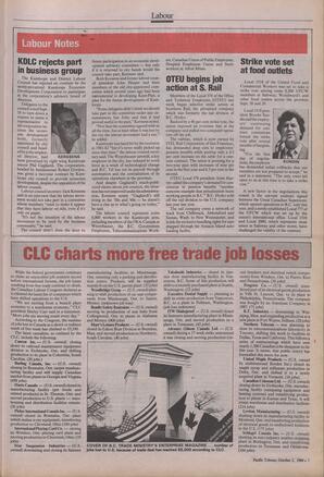   The Pacific Tribune - Monday, October 2, 1989   , page 7
