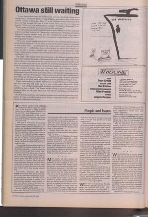   The Pacific Tribune - Monday, September 25, 1989   , page 4