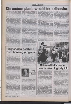   The Pacific Tribune - Monday, September 11, 1989   , page 2