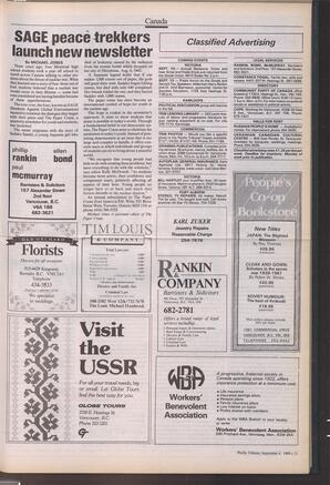   The Pacific Tribune - Monday, September 4, 1989   , page 11