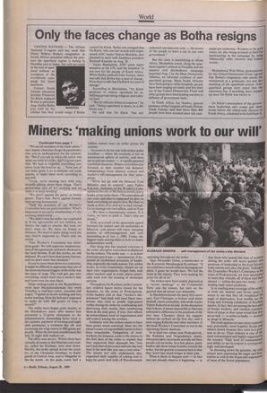   The Pacific Tribune - Monday, August 28, 1989   , page 6