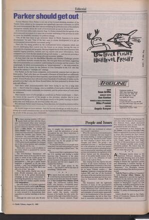   The Pacific Tribune - Monday, August 21, 1989   , page 4