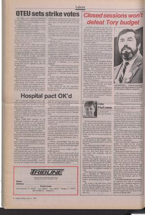   The Pacific Tribune - Monday, July 17, 1989   , page 8