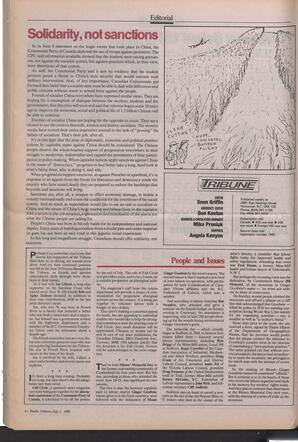   The Pacific Tribune - Monday, July 3, 1989   , page 4