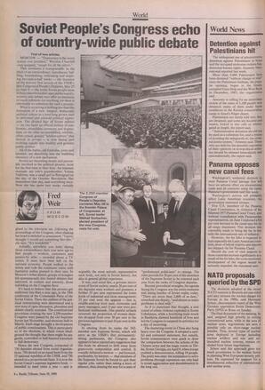   The Pacific Tribune - Monday, June 19, 1989   , page 8