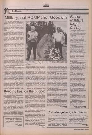   The Pacific Tribune - Monday, June 19, 1989   , page 5