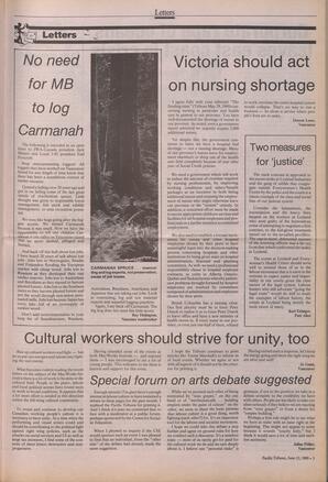   The Pacific Tribune - Monday, June 12, 1989   , page 5