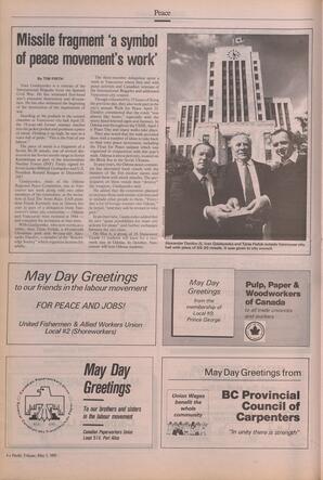   The Pacific Tribune - Monday, May 1, 1989   , page 4