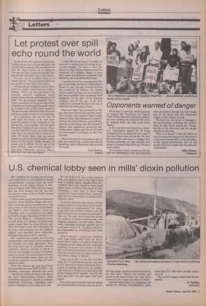  The Pacific Tribune - Monday, April 24, 1989   , page 5