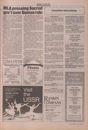   The Pacific Tribune - Monday, April 17, 1989   , page 11