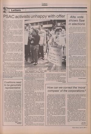   The Pacific Tribune - Monday, April 10, 1989   , page 5