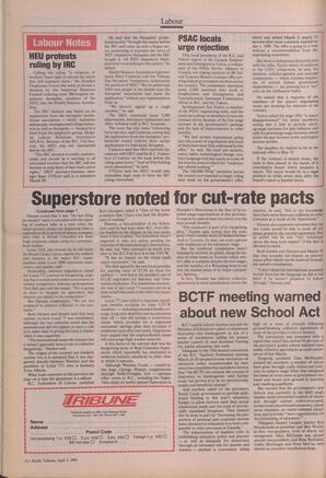   The Pacific Tribune - Monday, April 3, 1989   , page 12