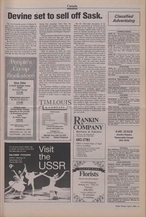   The Pacific Tribune - Monday, April 3, 1989   , page 11