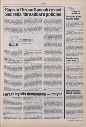   The Pacific Tribune - Monday, March 27, 1989   , page 3