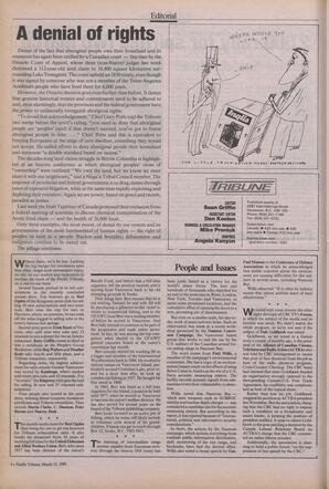   The Pacific Tribune - Monday, March 13, 1989   , page 4