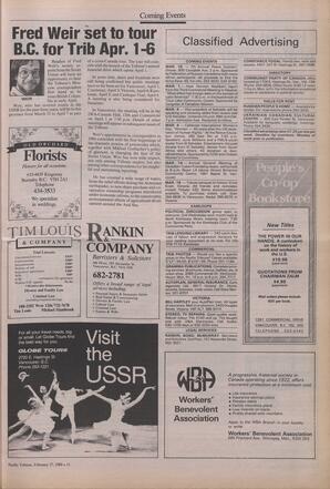   The Pacific Tribune - Monday, February 27, 1989   , page 11
