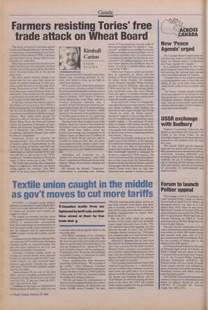   The Pacific Tribune - Monday, February 27, 1989   , page 6