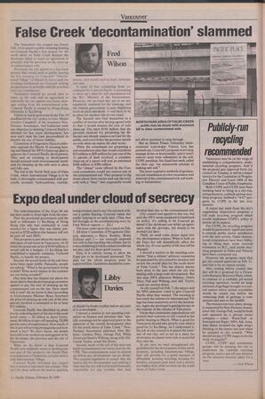   The Pacific Tribune - Monday, February 20, 1989   , page 2