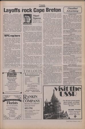   The Pacific Tribune - Monday, February 6, 1989   , page 11