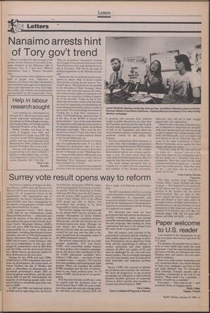   The Pacific Tribune - Monday, January 16, 1989   , page 3