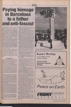   The Pacific Tribune - Monday, December 19, 1988   , page 23