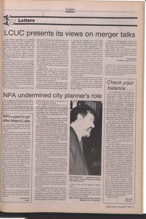   The Pacific Tribune - Monday, December 19, 1988   , page 11