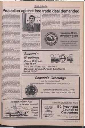   The Pacific Tribune - Monday, December 19, 1988   , page 5