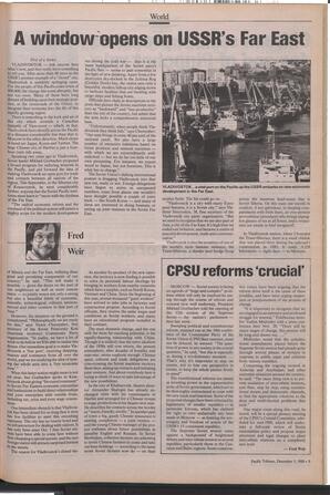   The Pacific Tribune - Monday, December 5, 1988   , page 9