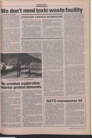   The Pacific Tribune - Monday, December 5, 1988   , page 5