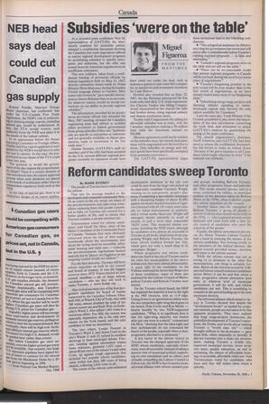   The Pacific Tribune - Monday, November 28, 1988   , page 7