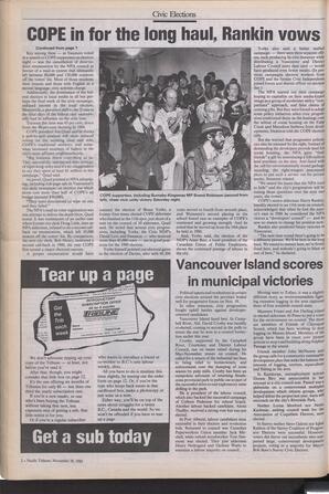  The Pacific Tribune - Monday, November 28, 1988   , page 2