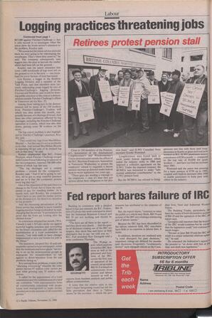   The Pacific Tribune - Monday, November 21, 1988   , page 12