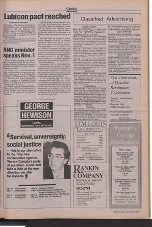   The Pacific Tribune - Monday, October 31, 1988   , page 11