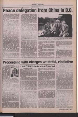   The Pacific Tribune - Monday, October 31, 1988   , page 3