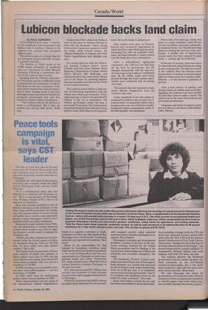   The Pacific Tribune - Monday, October 24, 1988   , page 6